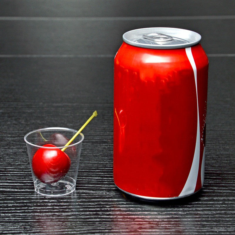50 Peças Copos de Plástico Descartáveis Mini Transparentes Laváveis Reutilizáveis para Festas, Copos de Gelatina, Tumblers, Acessórios de Cozinha para Aniversário