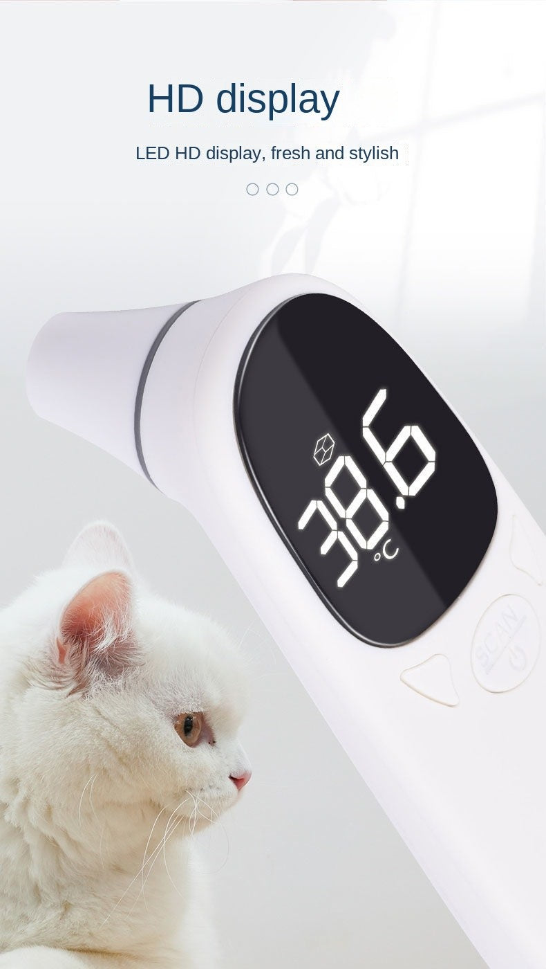 Instrumento de medição de temperatura animal Termômetro veterinário infravermelho sem contato eletrônico para cães, gado, ovelhas e gatos