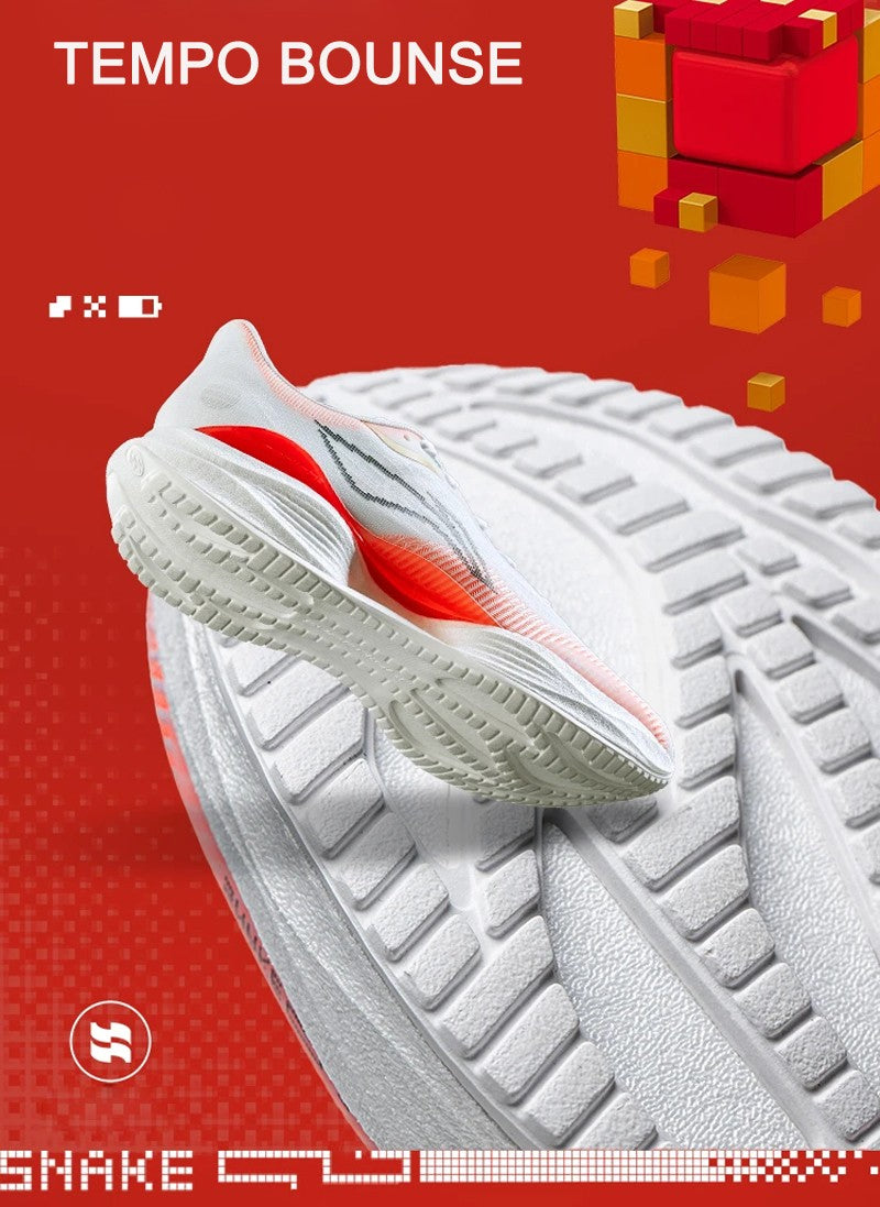 Li-Ning Men SUPER LIGHT 22 Light Running Shoes TEMPO BOUNSE Cushion BOOM FIBER LiNing Wearable Anti-Slip Sneakers ARBV001