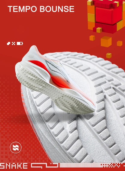 Li-Ning Men SUPER LIGHT 22 Light Running Shoes TEMPO BOUNSE Cushion BOOM FIBER LiNing Wearable Anti-Slip Sneakers ARBV001