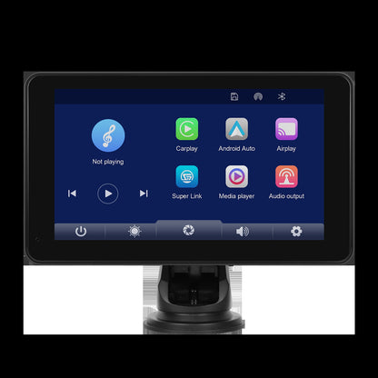 Podofo 7" Wireless CarPlay Player Android Auto IPS Multimedia Player FM Radio Bluetooth Intelligent System Autoradio 2din Stereo