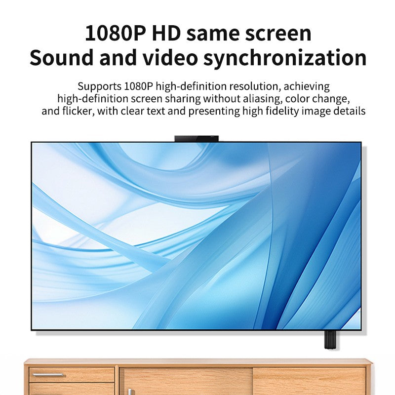 Transmissor e Receptor HDMI sem fio Lemorele 1080P Reunião Transmissor de Áudio Bluetooth para Laptop TV Projetor Monitor Câmera