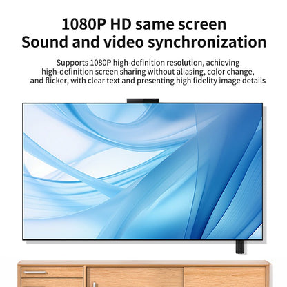 Transmissor e Receptor HDMI sem fio Lemorele 1080P Reunião Transmissor de Áudio Bluetooth para Laptop TV Projetor Monitor Câmera