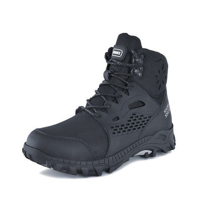 Botas de segurança SUADEX S1 Masculinas Sapatos de trabalho Biqueira de aço anti-esmagamento Sapatos de segurança de trabalho Masculino Feminino Botas antiderrapantes Tamanho EUR 37-48