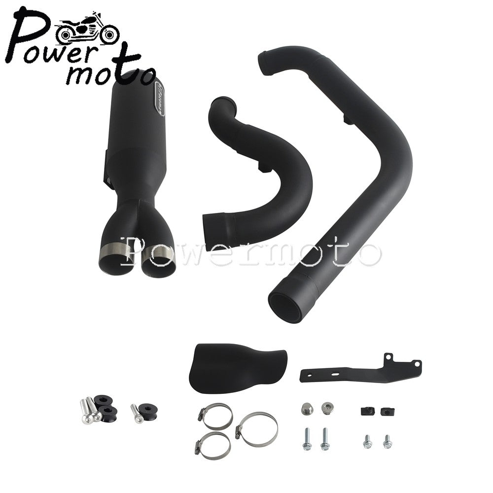 Motorbike Exhaust Pipes Exhaust Baffle Muffler For Harley M8 Softail Low Rider S T Fat Street Bob Standard Slim Deluxe 2018-2025