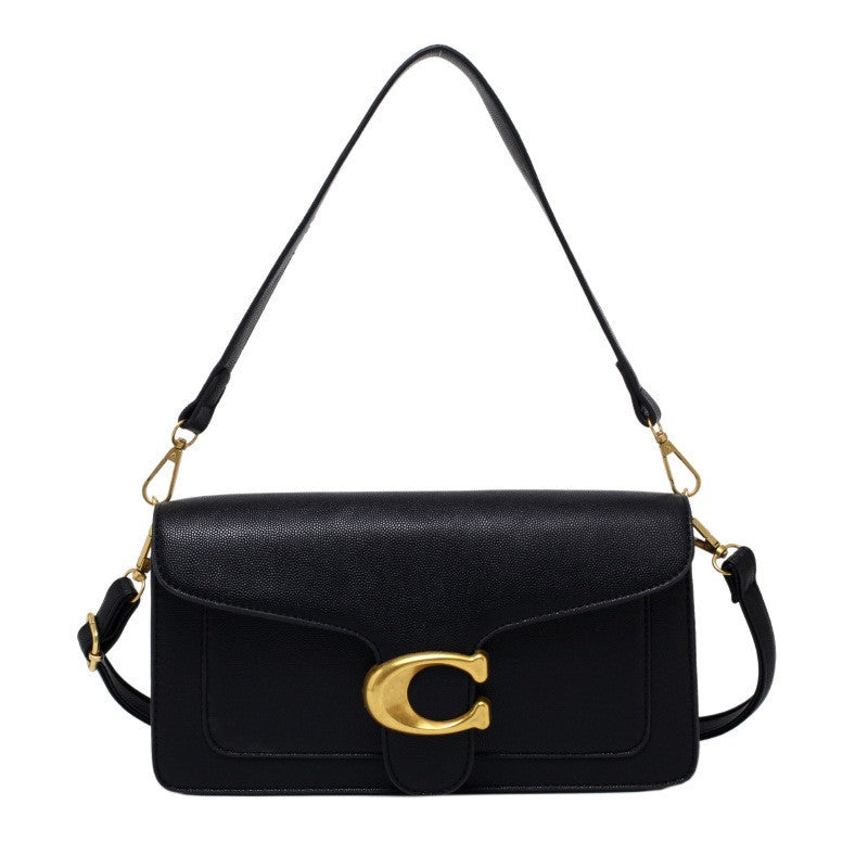 Hot selling retro fashion handbag with versatile temperament and trendy single shoulder crossbody bag for women