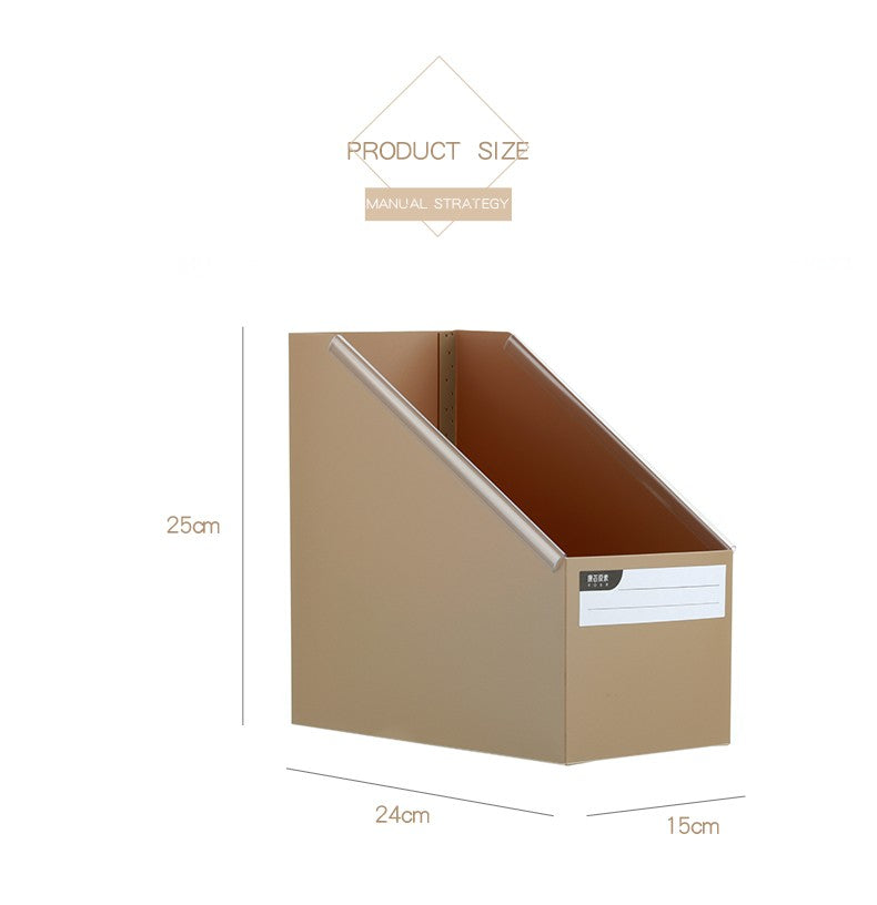 A4 Size Student Foldable Desktop Book Sorting Storage Box Office Stationery for Various Functions