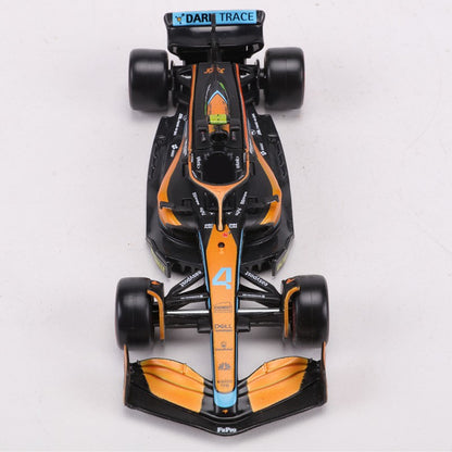 Burago 1:43 2022 McLaren MCL36 F1 Carro de Corrida N.º 3 N.º 4 Modelo de Carro em Liga