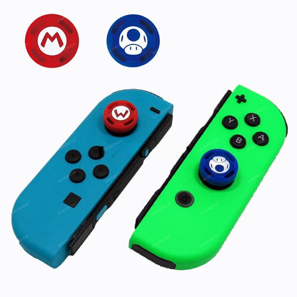 4pcs Silicone Analog Joystick Grips for Nintend Switch JoyCon Controller Thumb Sticks Cap Skin for Switch Lite Cover Accessories
