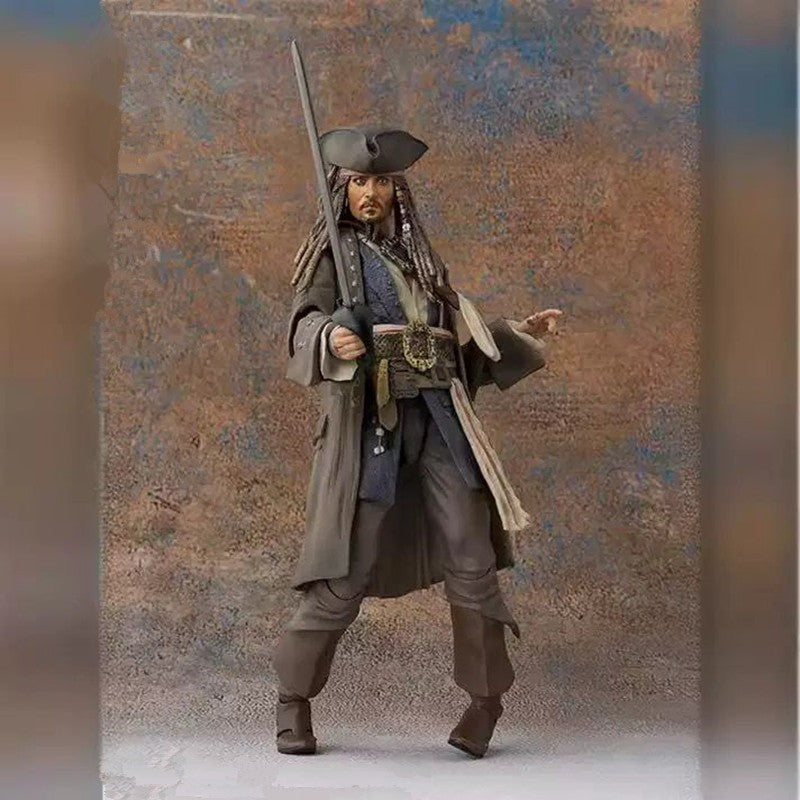16cm Movie Figures Movable Jack Sparrow Action Figure Statue Model Doll Collection Toys Gifts