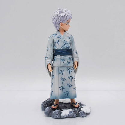Boneco de Anime Jujutsu Kaisen Satoru Gojo Q Version Boneco de Ação Fofo Enfeite de Mesa de Anime Modelo de PVC Estátua Coleção Brinquedo Presente