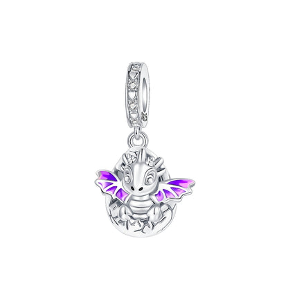 925 Sterling Silver Can Be Opened Pandant Easter Egg Charms Beads Fit Original Bracelet Making Fine Jewelry Women DIY Gift