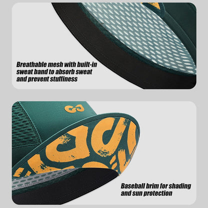 1Pcs Cycling Cap for Men and Women, Breathable Sweat Wicking Sun Hat, Under Helmet Cap for Bike Bicycle Riding Running Walking