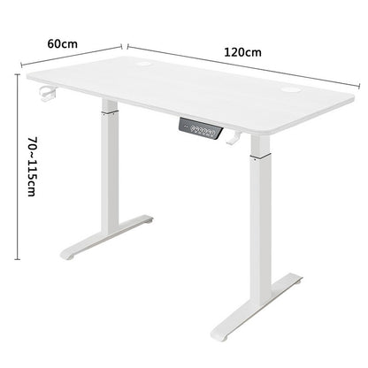 Height Adjustable Desk Motion Electric Sit Stand Up Down Computer Table Lift Motorized Gaming Desktop Modern Home Office Desks