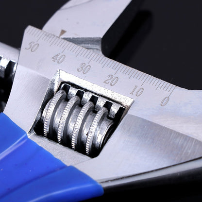 Chave Inglesa de Cabo Curto de 8" com Abertura de Mandíbula de 55 mm para Encanamento, Reparo Automotivo e Manutenção Doméstica
