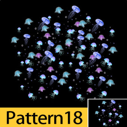 Outdoor Waterproof Custom Goldfish Cloud Pattern Dynamic Fish Light Creative Projection Lighting for Garden