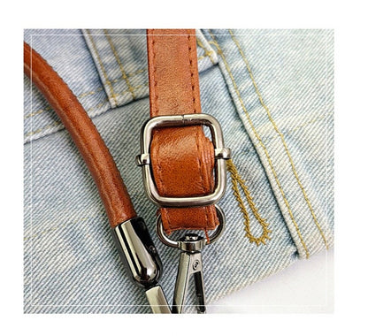 Vintage Style Women Handbag Brown Versatile Designer Shoulder Bag PU Leather Ladys Shell Purses Crossbody Bags