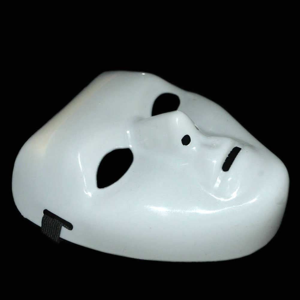 Halloween Jabba WockeeZ Dance Mask Hip-Hop Street Dance White Performances Mask For Man Women White Face Mask Cosplay Props