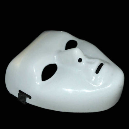 Halloween Jabba WockeeZ Dance Mask Hip-Hop Street Dance White Performances Mask For Man Women White Face Mask Cosplay Props