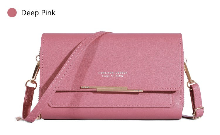 Women's Wallet Korean Handbag Multi Card Large Capacity Casual Shoulder Bag Mobile Phone Packet Fashion New Style