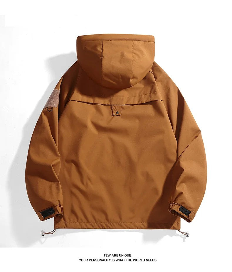 Unisex Outdoor Waterproof Jacket Windbreaker Coat Autumn Breathable Fishing Camping Windproof Jackets Men Women Clothing