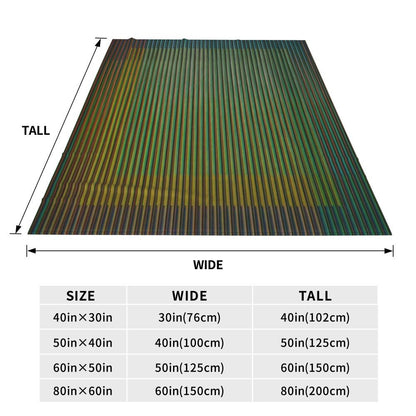 Carlos Cruz-Diez Blanket Soft Warm Flannel Throw Blanket Bedspread for Bed Living room Picnic Travel Home Couch