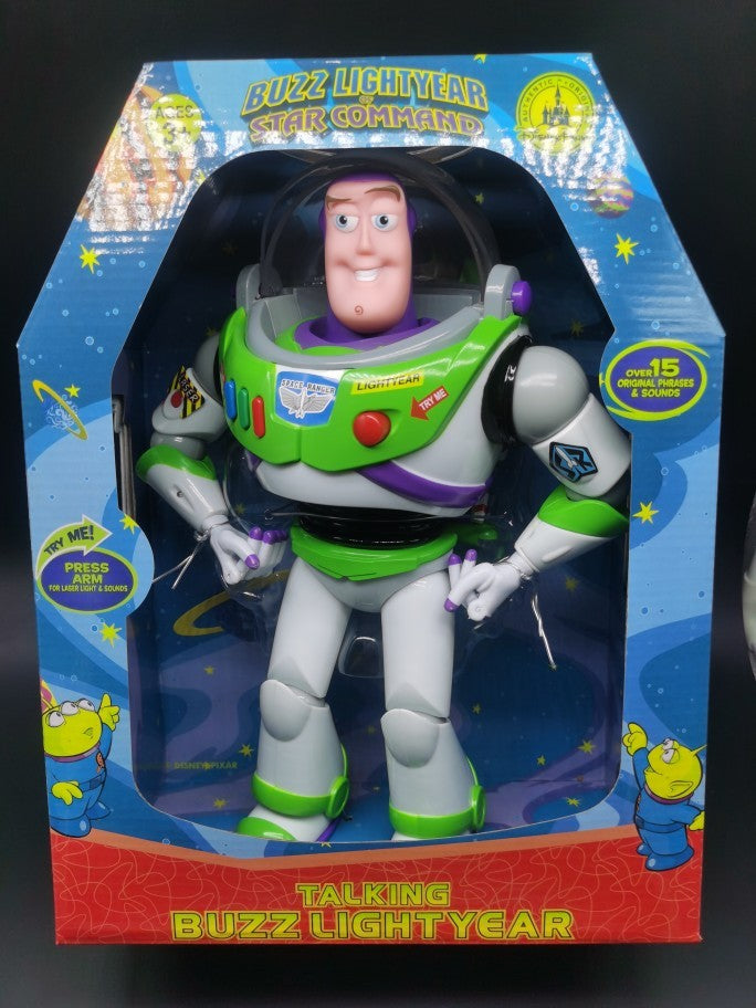 Bonecos Articulados Toy Story - Buzz Lightyear Woody Rex Jessie Modelo de Bonecos de Desenho Animado da Moda Vocal para Brinquedos Divertidos de Presente