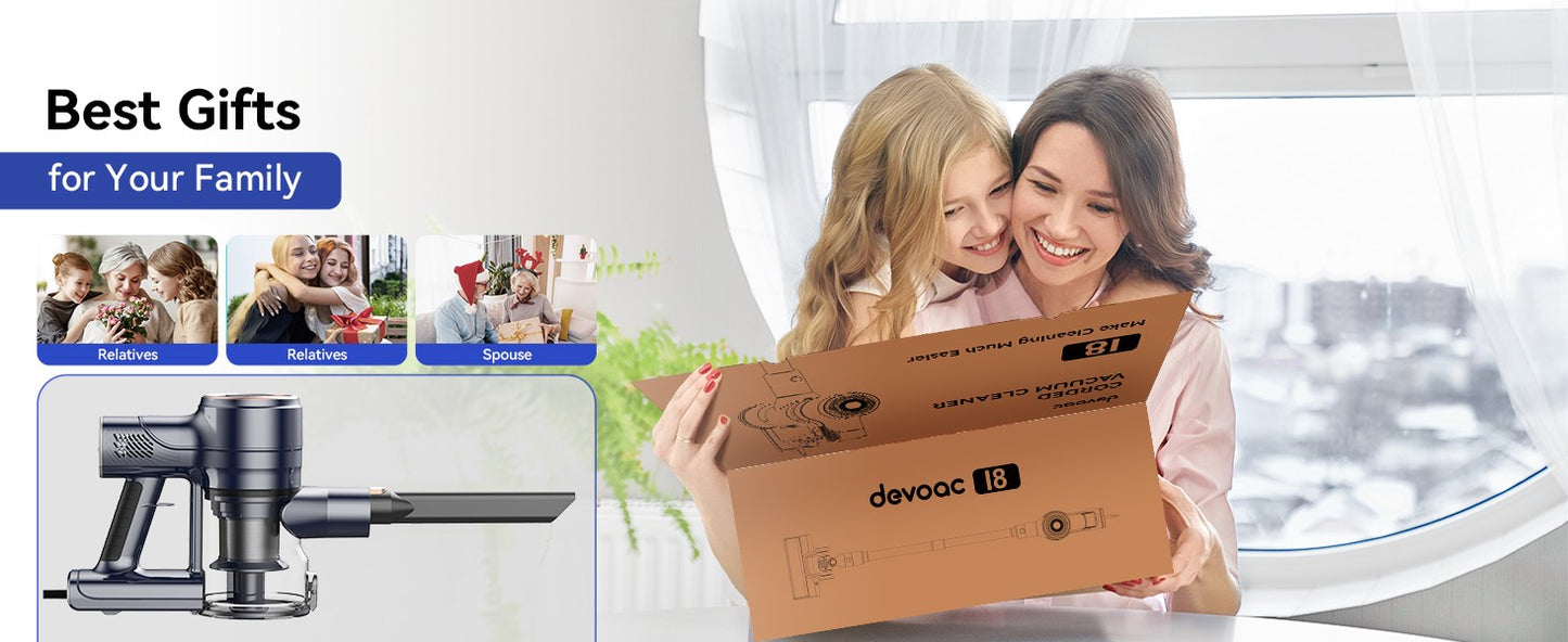 Aspirador de Pó com Fio INSE I8, Vertical, 25KPa, 600W Potente, 6 em 1, Leve, Portátil para Tapetes e Pelos de Animais de Estimação