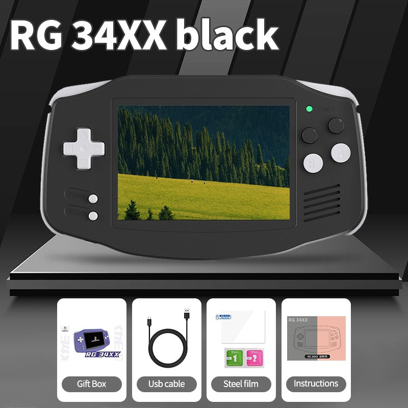 Anbernic RG34XX Handheld Game Console 3.4 inch IPS 720*480 Screen Linux System HDMI Compatible 3500 mAh Video Game Console