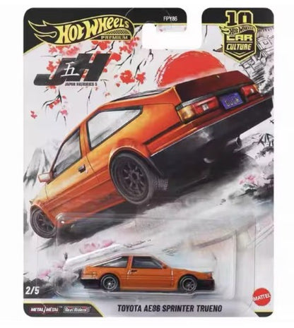 New Hot Wheels Nissan Skyline Toyota Godzilla Matrix Bmw Carro de Liga Leve Brinquedo Hxd63 Flf56 Cultura Automotiva Frota de Transporte Presentes Brinquedos