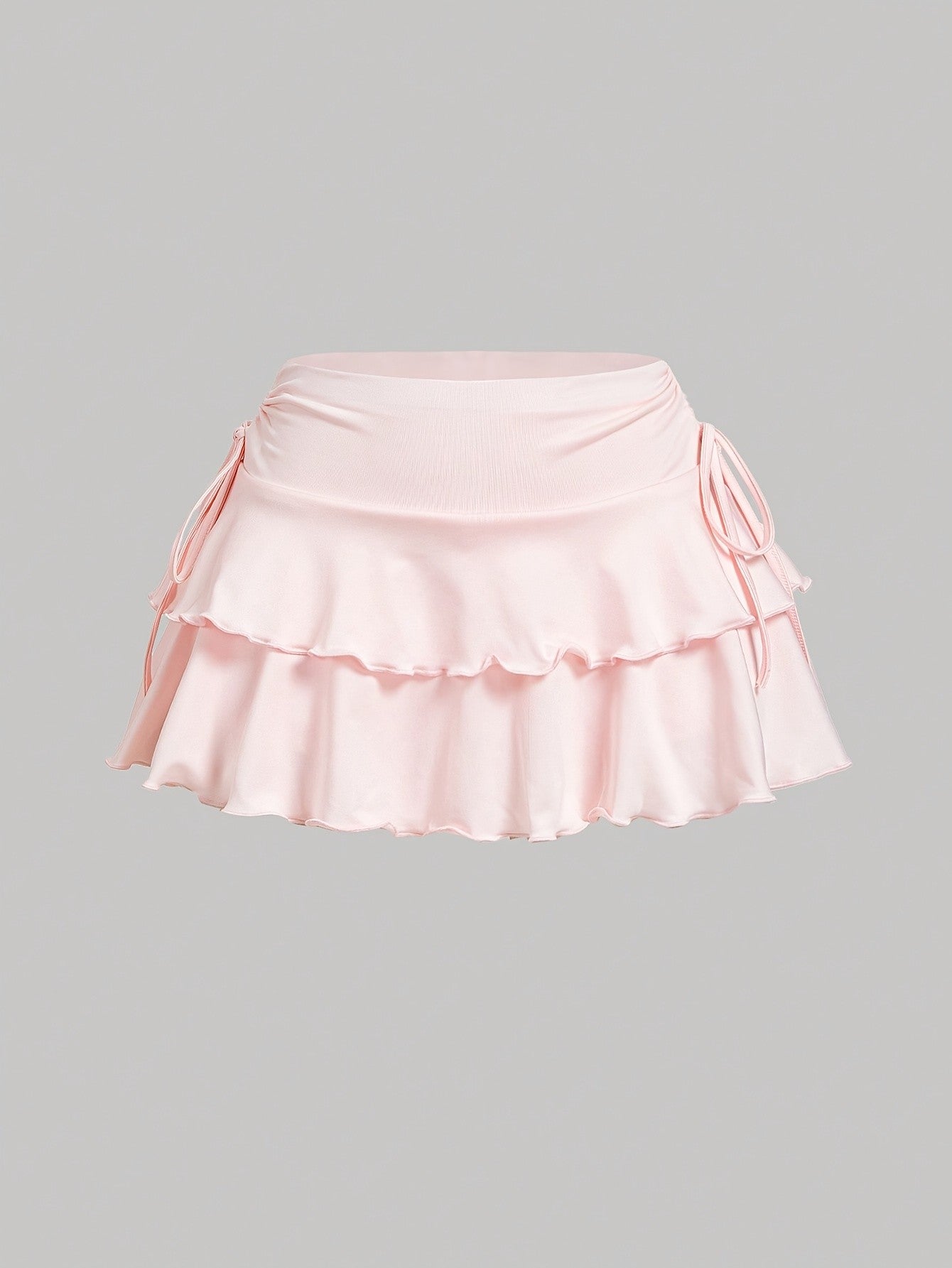 New fashion solid color casual versatile women's plus size skirt