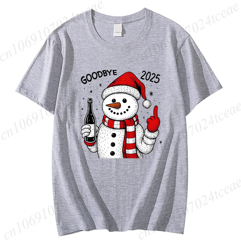 Goodbye 2025 Shirt,Goodbye 2025 Shirt,Happy New Year T-Shirt,New Year Party Shirts, 2026 Celebration Women's Men T-Shirts Tops