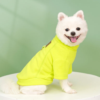 Roupas de Inverno Quentes para Cães Pequenos, Moletons de Cachorro da Moda, Blusão de Cor Sólida para Filhotes, Pulôver Macio para Gatos, Moletons para Chihuahuas e Pets