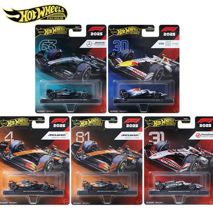 Conjunto Hot Wheels F1 HRV11-J Fórmula 1,VISA Red Bull 30# Mclaren 4/81# Mercedes-AMG 63# Haas 31#,Carros Veículo Diecast 1:64