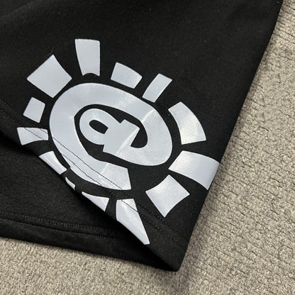 ADWYSD Shorts Sun Roll Basic Printed Drawstring Shorts American Casual Men Women's Basketball Short Pants