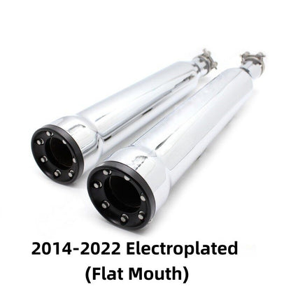 For Harley-Davidson XL883N/1200/X48 2014-2022 model, modification accessories - Snake exhaust pipe with deep-toned tail section