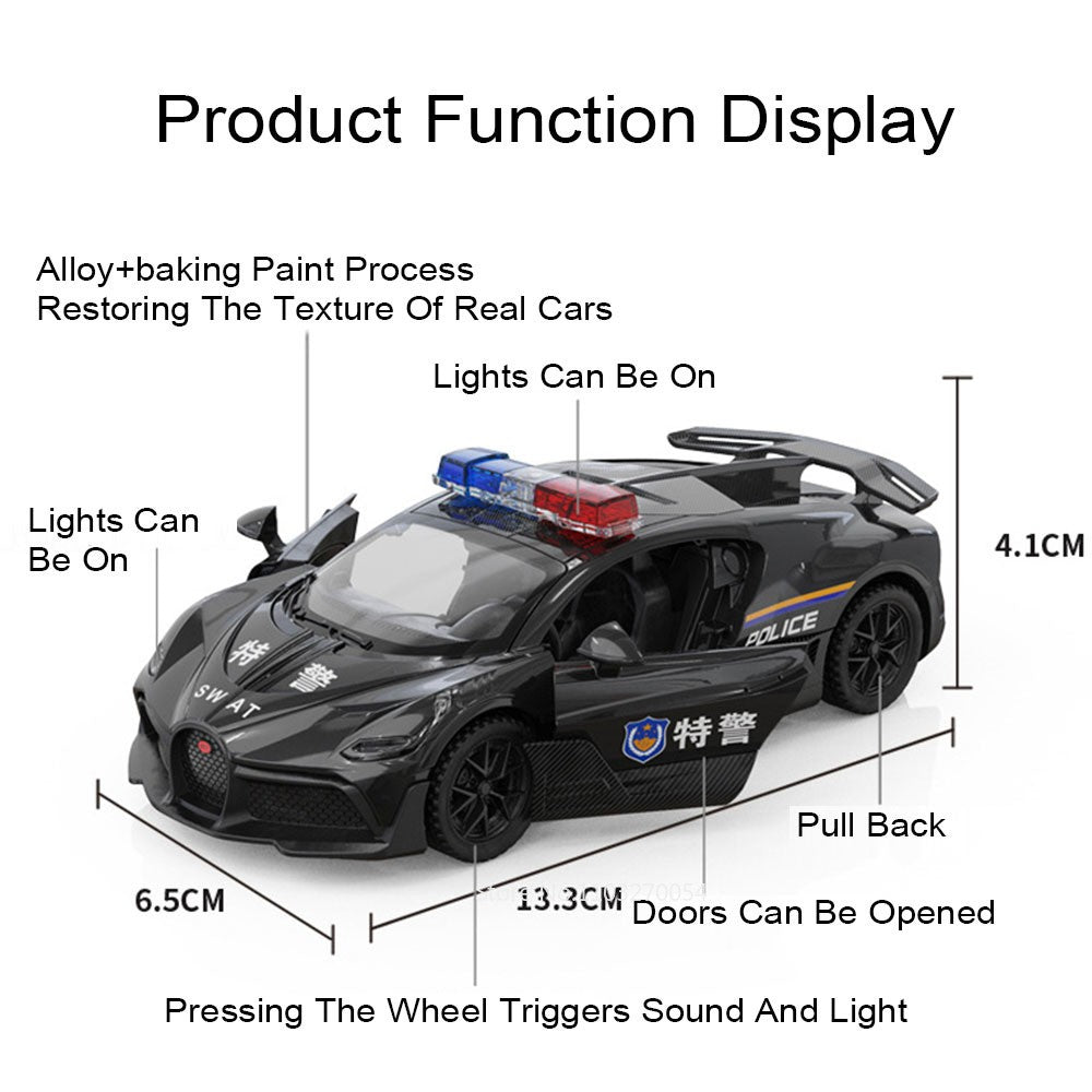 1:32 Divo Alloy Lambor LP750 Modelo de Brinquedo Carro Fundido Porta Aberta com Luz de Som Puxar Para Trás Carros Esportivos em Miniatura Presente para Meninos