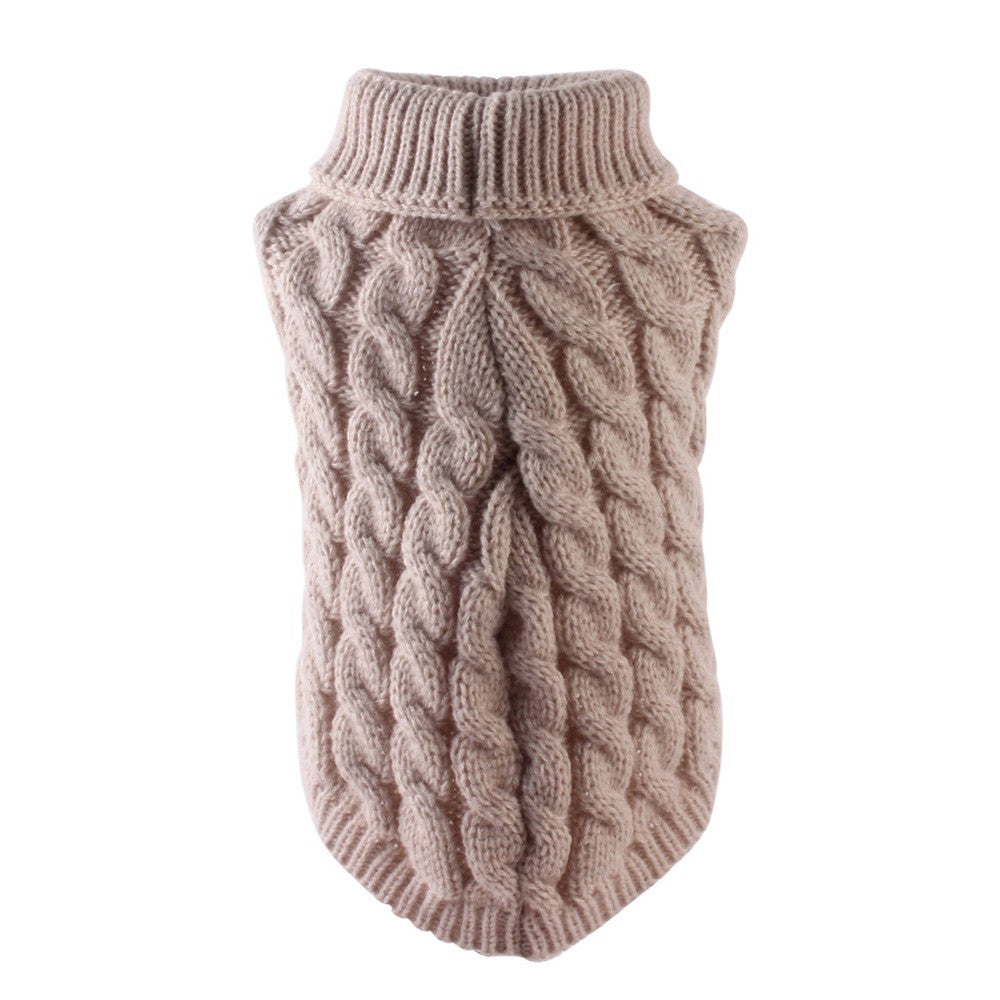 Suéter Clássico Liso para Cães Filhotes de Chihuahua, para Cães Pequenos, Roupa Quente de Inverno para Animais de Estimação, Pulôveres para Yorkshire Schnauzer Disfraz de Perro