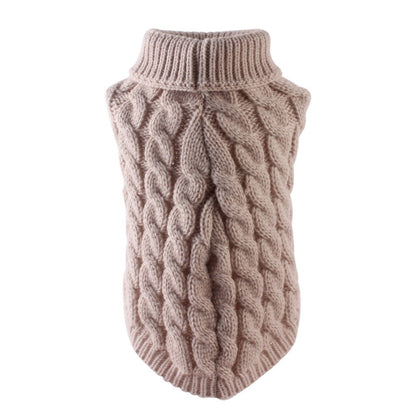 Suéter Clássico Liso para Cães Filhotes de Chihuahua, para Cães Pequenos, Roupa Quente de Inverno para Animais de Estimação, Pulôveres para Yorkshire Schnauzer Disfraz de Perro