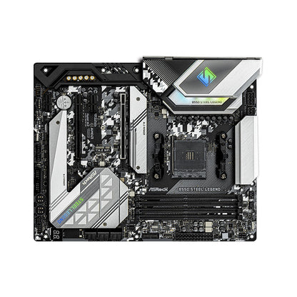 ASRock B550 Steel Legend Motherboard Set Kit with Ryzen 5 5600 CPU 4xDDR4 4733MHz M.2 NVME HDMI AMD B550 ATX AM4 Mainboard