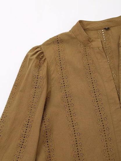 Embroidery Blouses For Lady Y2K Tops Harajuku Fashion Vintage Blouse Elegant Women's Luxury Blouses Long Sleeve Shirt