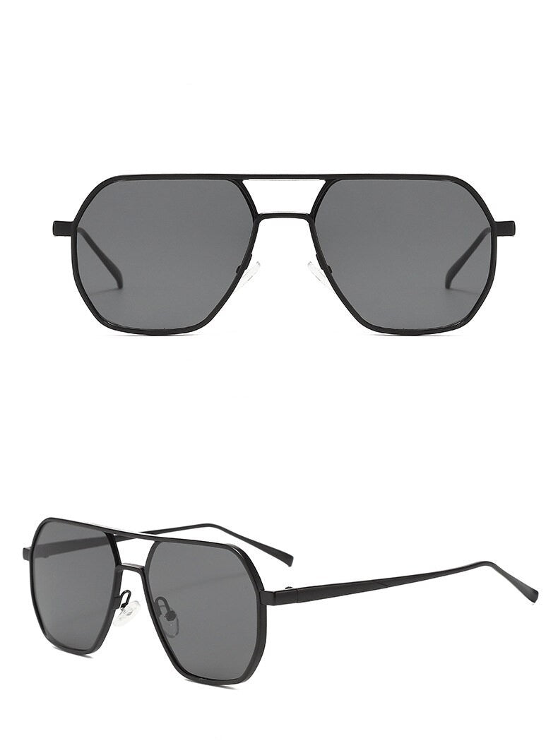 Óculos de Sol Retrô Masculino Grife Designer Alta Qualidade Armação de Metal Óculos de Sol de Proteção para Dirigir Óculos UV400