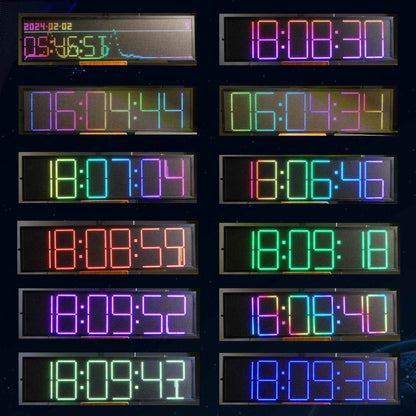 Exibição Profissional de Espectro Rítmico Musical RGB Colorido Completo Luz de Captação Enfeite de Mesa Luz de Atmosfera Musical