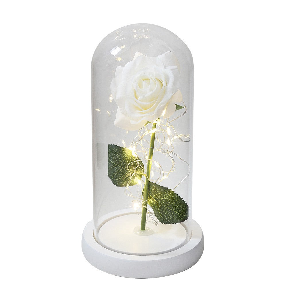 2026 Drop shipping Galaxy Rose Artificial Flowers Beauty and the Beast Rose Wedding Decor Creative Valentine's Day Mother's Gift