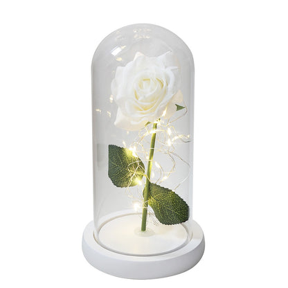2026 Drop shipping Galaxy Rose Artificial Flowers Beauty and the Beast Rose Wedding Decor Creative Valentine's Day Mother's Gift