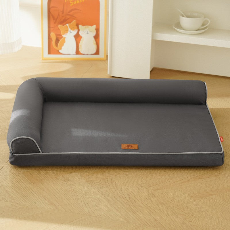 Cama Universal para Animais de Estimação para Todas as Estações, Ninho para Cães e Gatos, Resistente a Arranhões e Mordidas, Almofada Removível e Lavável