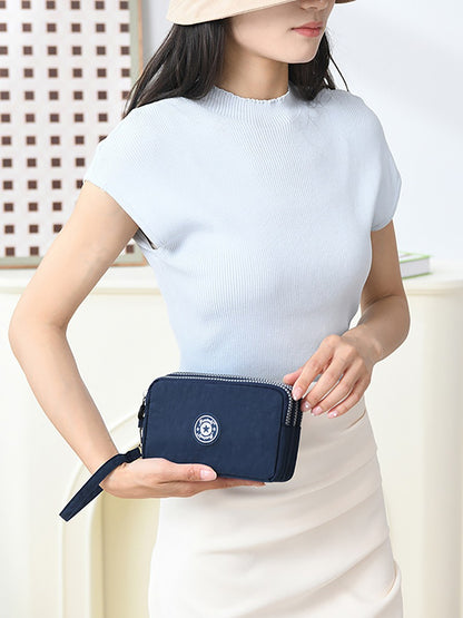 New large-capacity ladies' mobile phone bag, ins European and American style wrist strap loose change clutch