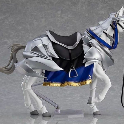 Fate/stay night Anime Boneco Altria Pendragon Ação com Cavalo de Guerra Blindado Figma 568 Dx Estatueta Coleção Ornamento Presente