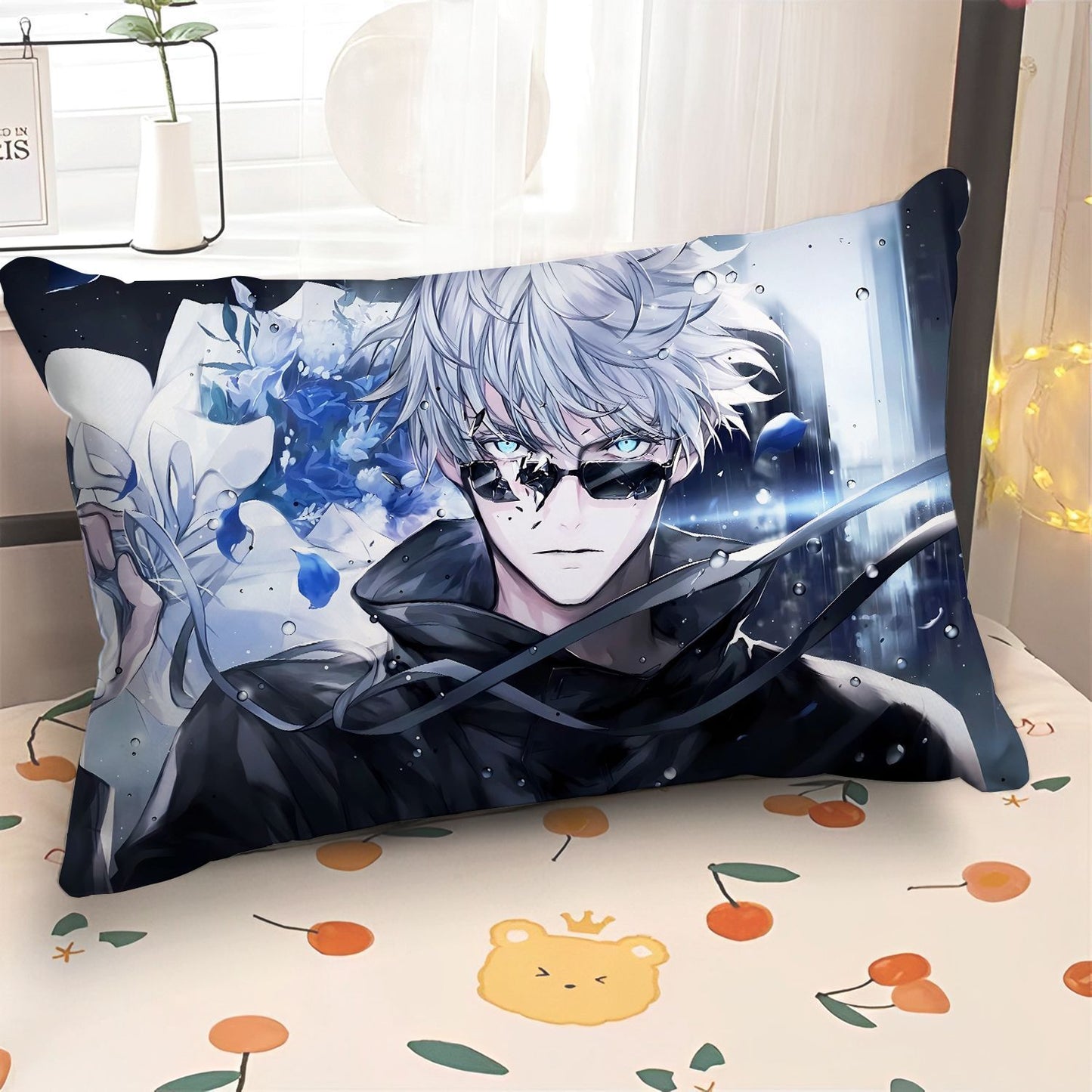 Jujutsu Kaisen peripheral pillow double side pillowcase Cartoon anime Itadori Yuji bedroom bed pillow Gojo Satoru soft pillow