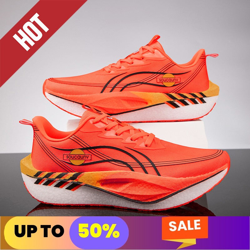 Running Shoes Casual Carbon Board Marathon Men Sports Tenis Air Breathable Women's Comfortable Athletic Nonskid Leisure Sneakers